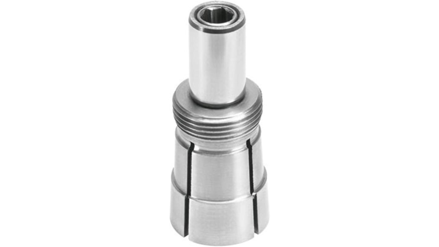 Manicotto di serraggio Festo EAMH-110-11-C34-P, compatibile con azionamenti elettromeccanici, velocità massima 5000 giri/min.
