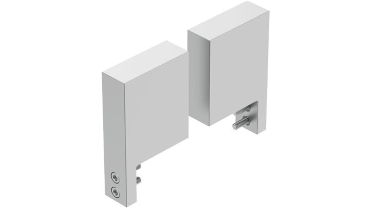 Pinza pneumatica Festo BUB-HGPD-80, presa parallela con ganascia da 80 mm, montaggio con foro passante, conforme RoHS.