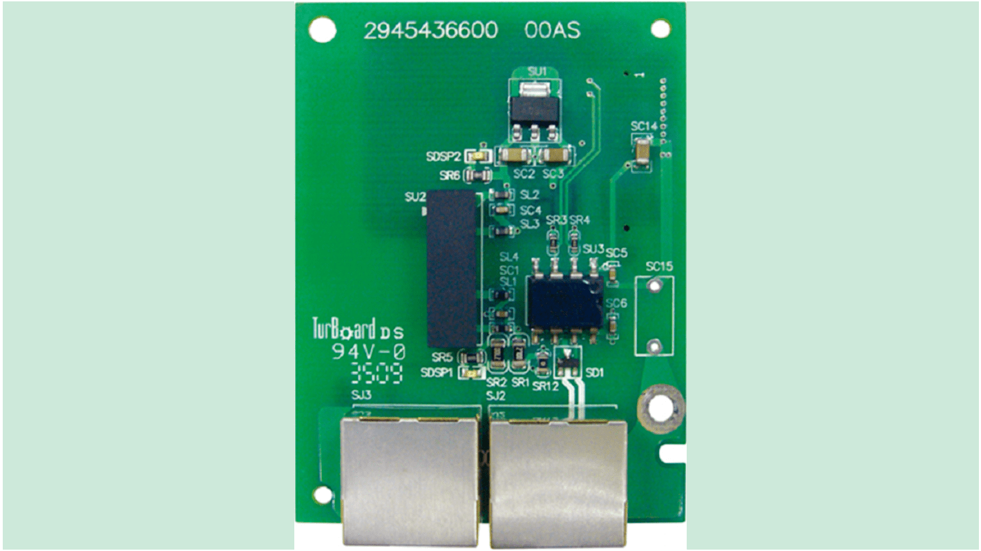 Scheda di comunicazione Delta Electronics EMC-COP01, interfaccia RJ45, montaggio a pannello, 1 porta.