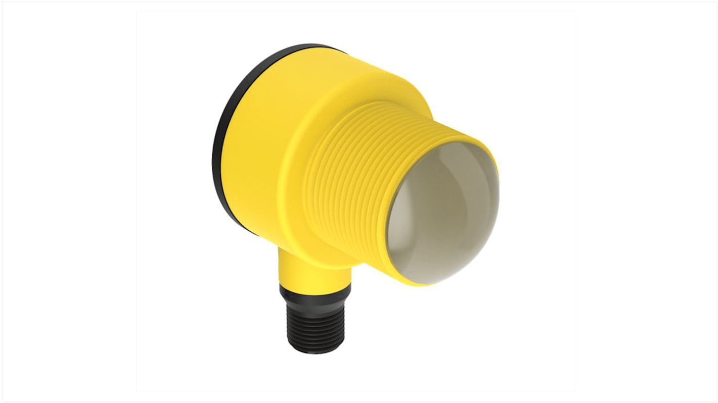 Sensore di livello radar Banner T30R-1515-LKUQ, robusto, con portata elevata, grado di protezione IP67/IP69K, filettatura M30 x 1.5.