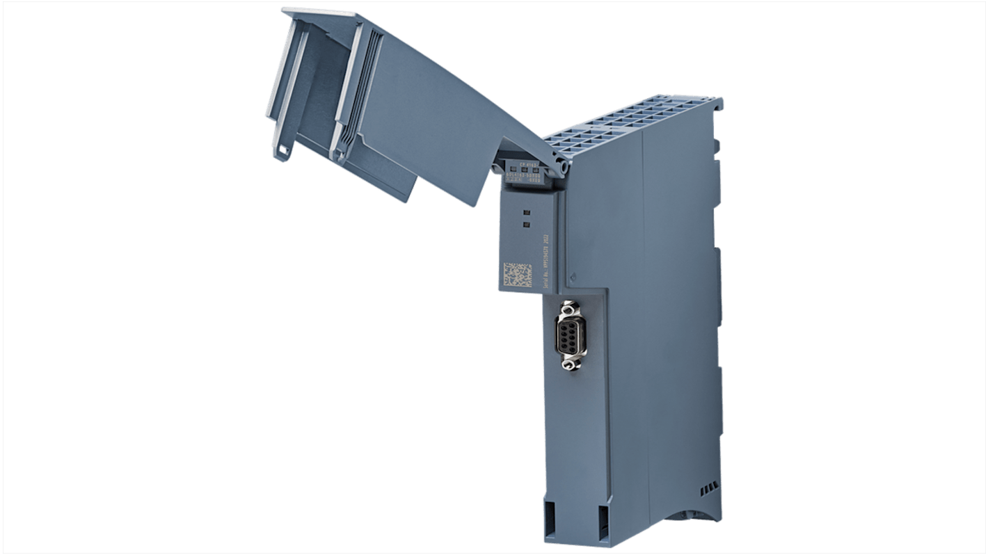 Modulo di comunicazione Siemens 6DL4163-5DX00-0XE0, master PROFIBUS DP per SIMATIC S7-4100, alimentazione 15 V, IP20.