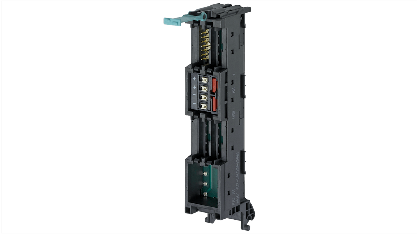 Siemens 6ES7921-5AJ00-0AA0, connettore frontale IDC 1x16 poli, per moduli digitali 2 A, tensione 24 V, compatibile con SIMATIC.