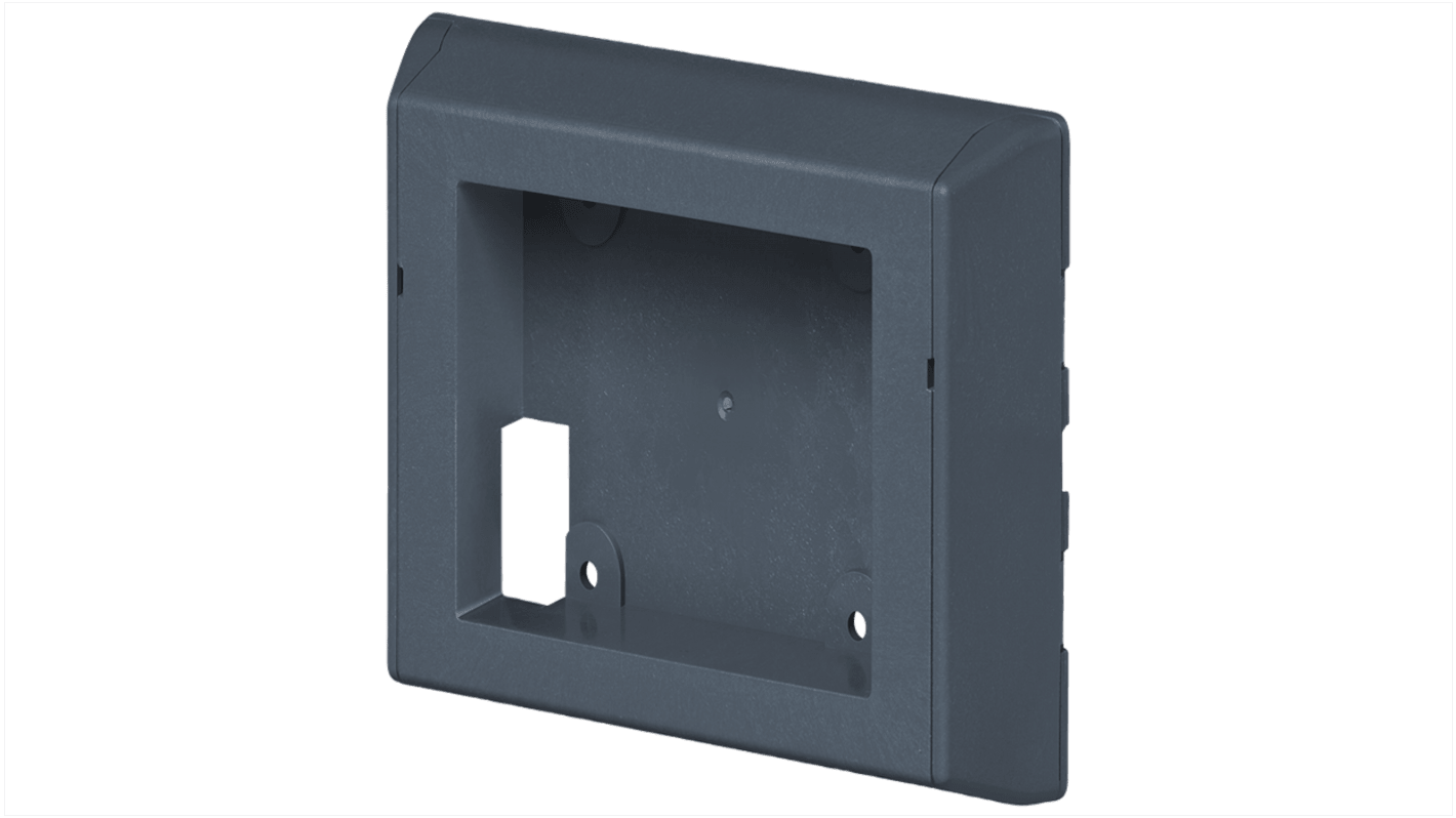 Contenitore Siemens 6GT2890-0CB00 in policarbonato per lettori RF1000, montabile su scrivania o parete, compatibile con RF1040R, RF1060R, RF1070R.