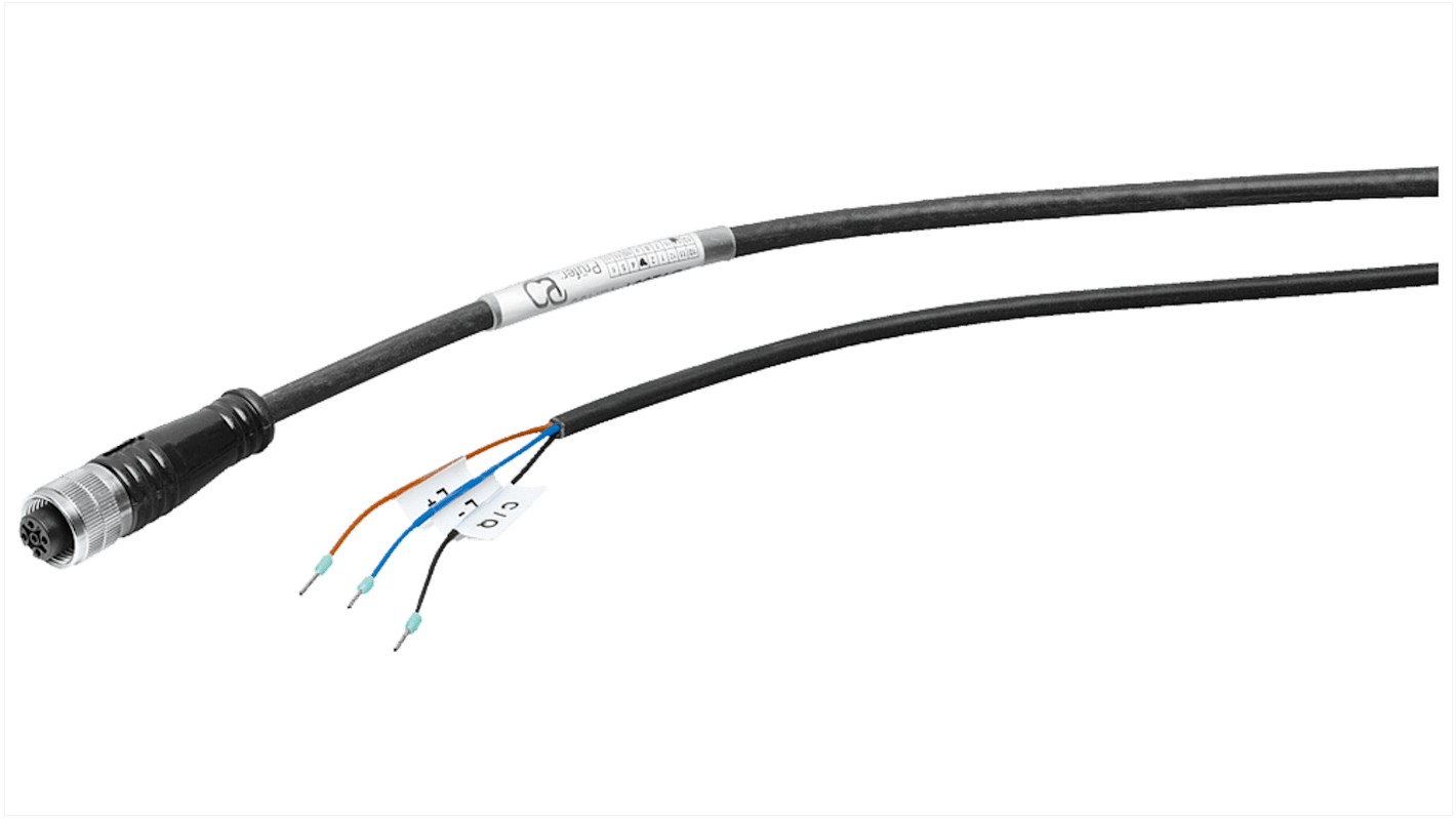 Cavo di connessione Siemens 6GT2891-4LH50, M12 a 4 poli, lunghezza 5 metri, per dispositivi IO-Link.