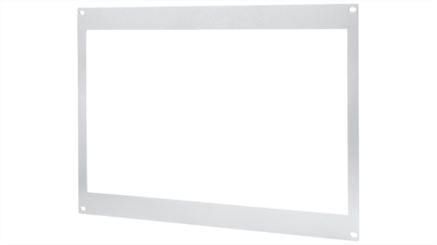 Staffa di montaggio Siemens 6AV6881-6UD42-0AA0 per dispositivi tattili widescreen, installazione in rack 19 pollici senza viti.