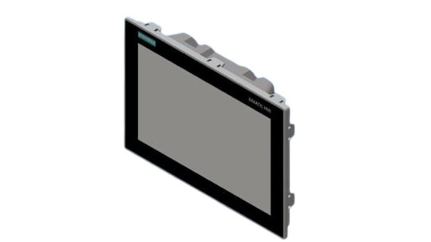 Pannello HMI Siemens 6AV7862-2BC10-0AA0, display TFT 12,1", risoluzione 1280x800, IP65, alimentazione 24 V DC.