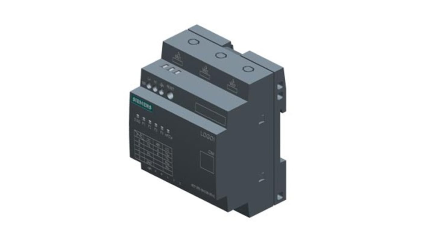 Modulo di interfaccia Siemens 6ED1055-5MC08-0BA2 per LOGO 8, con comunicazione Modbus RTU e switch a 4 porte.