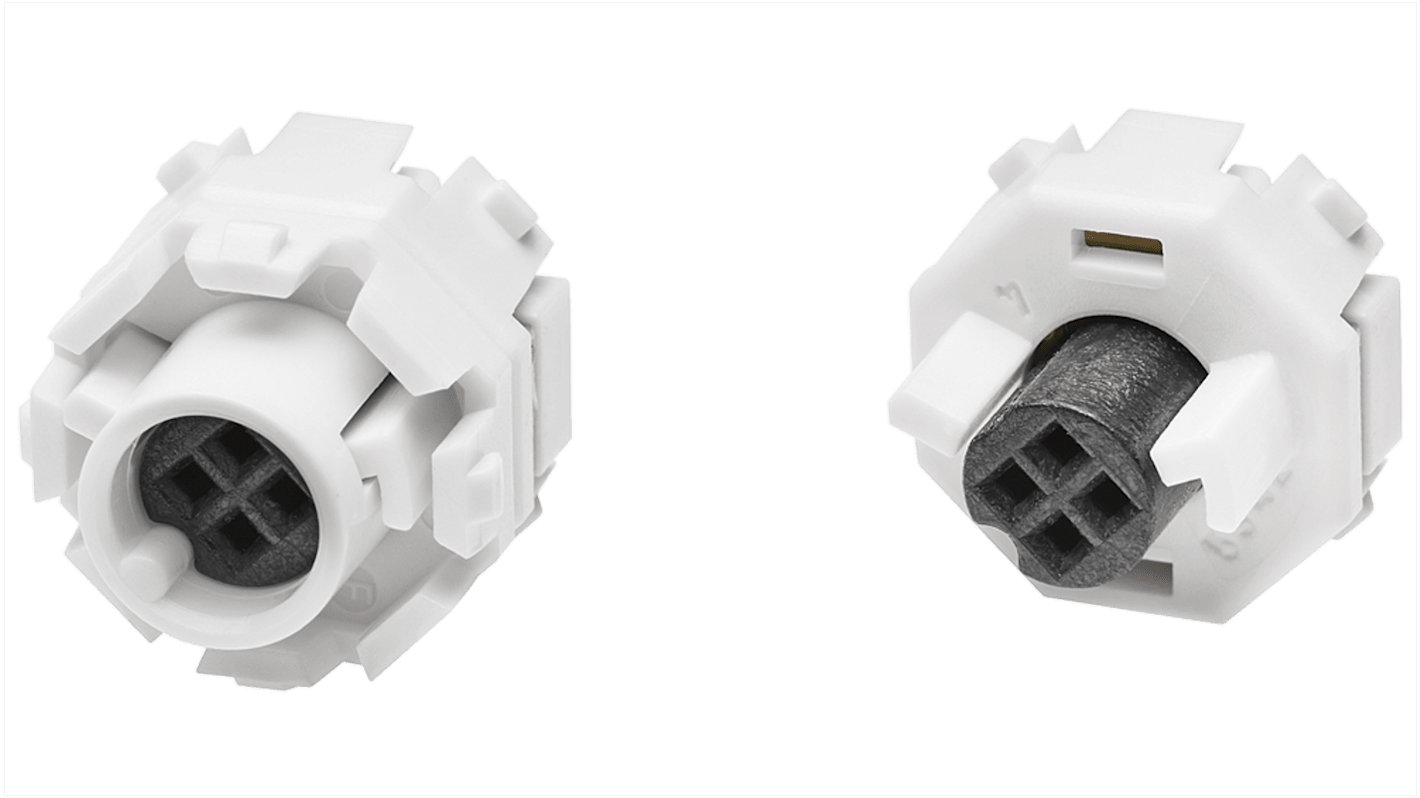 Elemento terminale Siemens 6ES7193-6EF00-1AA0 per moduli ET 200SP, compatibile con SIMATIC DP, con 5 chiavi di codifica.