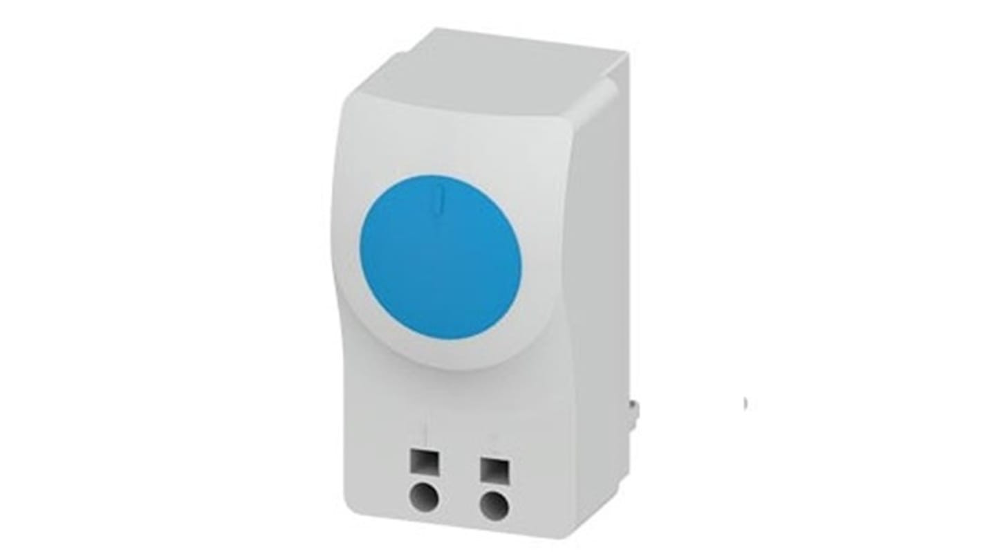 Modulo di controllo temperatura Siemens 8MR2170-2KB per guida DIN, alimentazione 250 V, dimensioni 60 x 33 mm. Montaggio semplice.