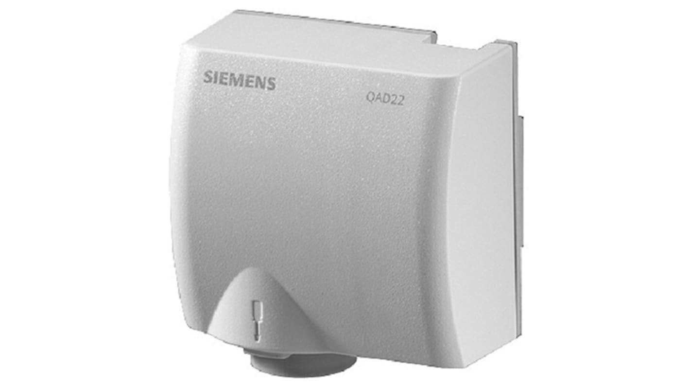 Sensore di temperatura PT1000 Siemens BPZ:QAD2012, range -30°C a +130°C, installazione semplice, rilevamento temperatura superficiale.