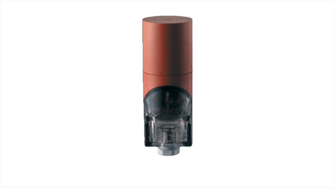 Sensore di prossimità induttivo cilindrico Schmersal IFL 20-400-10/01YG, rilevamento 20 mm, IP65, alimentazione 15-250 V ac.