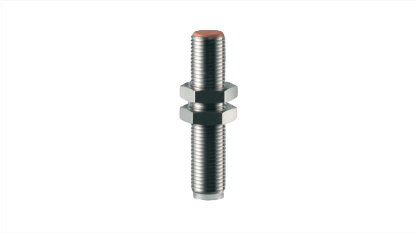 Sensore di prossimità induttivo cilindrico Schmersal IFL 2-12M-10STN, tecnologia NPN, dimensione M12, gamma di rilevamento 2 mm, IP67.