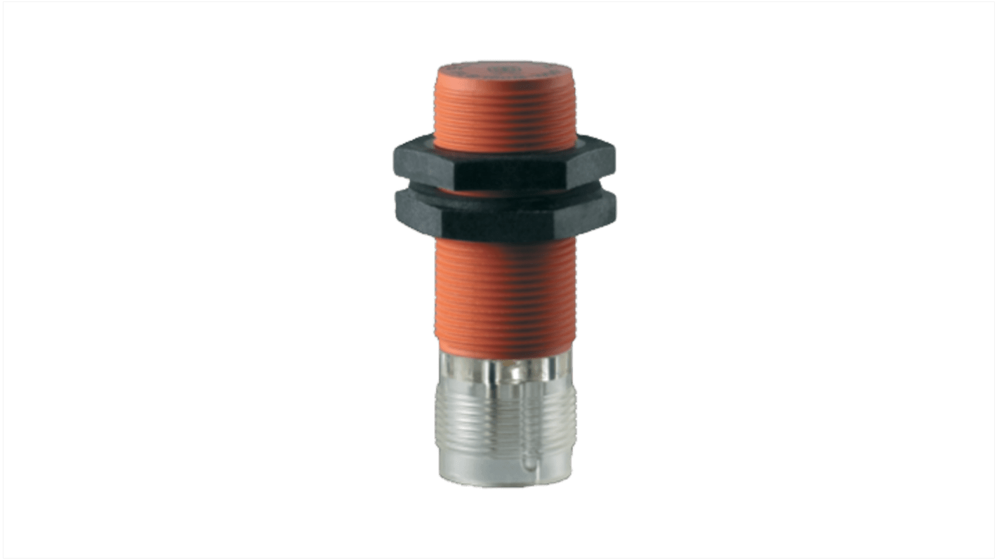 Schmersal IFL 8-180M-10STP, sensore induttivo cilindrico PNP M8, rilevamento 8 mm, alimentazione 10-30 V CC, grado di protezione IP67.
