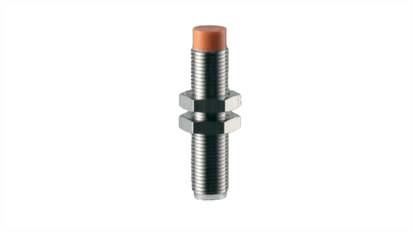 Sensore di prossimità induttivo cilindrico Schmersal IFL 4-12M-10STP, PNP, M12, rilevamento 4 mm, IP67, alimentazione 10-30 V CC.