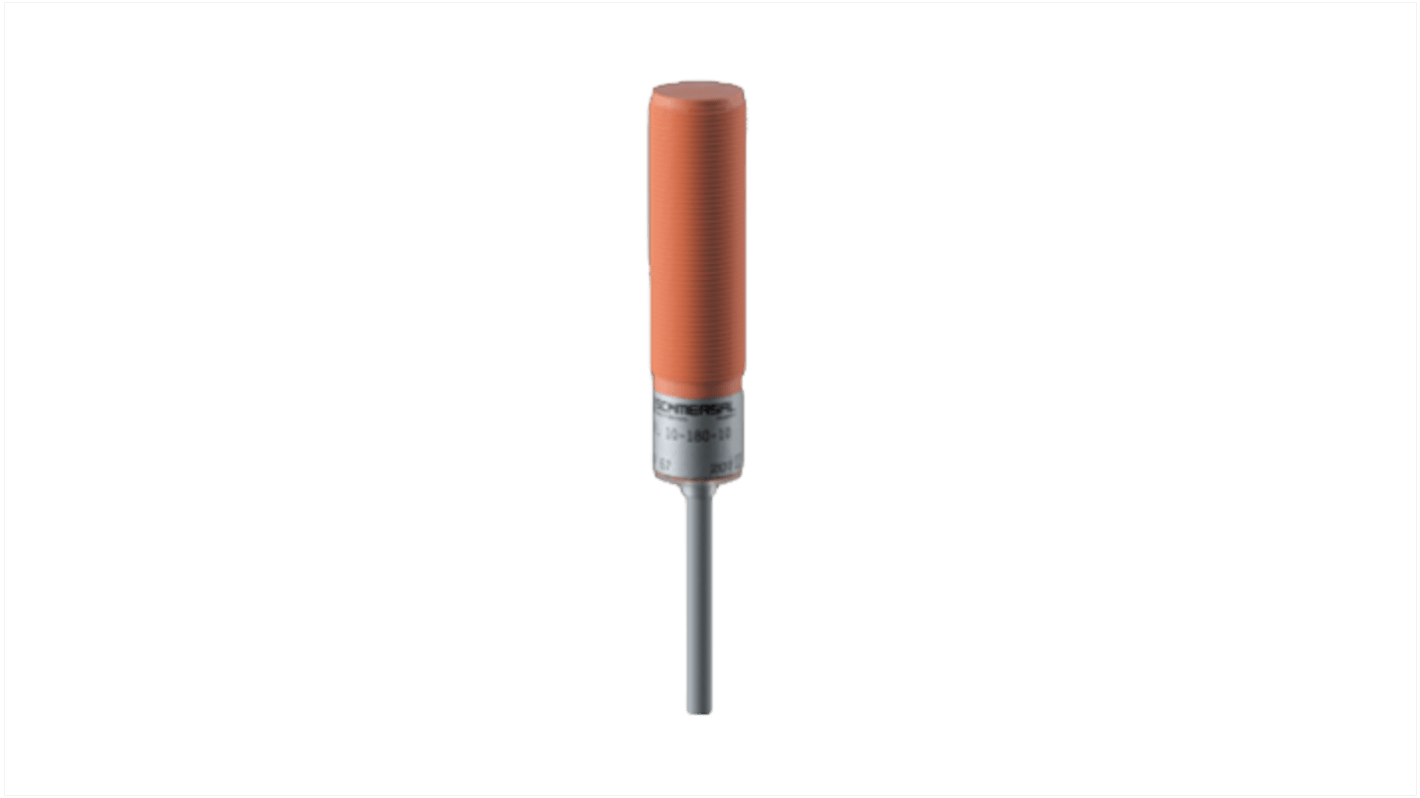 Sensore di prossimità induttivo cilindrico Schmersal IFL 10-180-10, M8, rilevamento fino a 10 mm, IP67, -25/+70 °C.