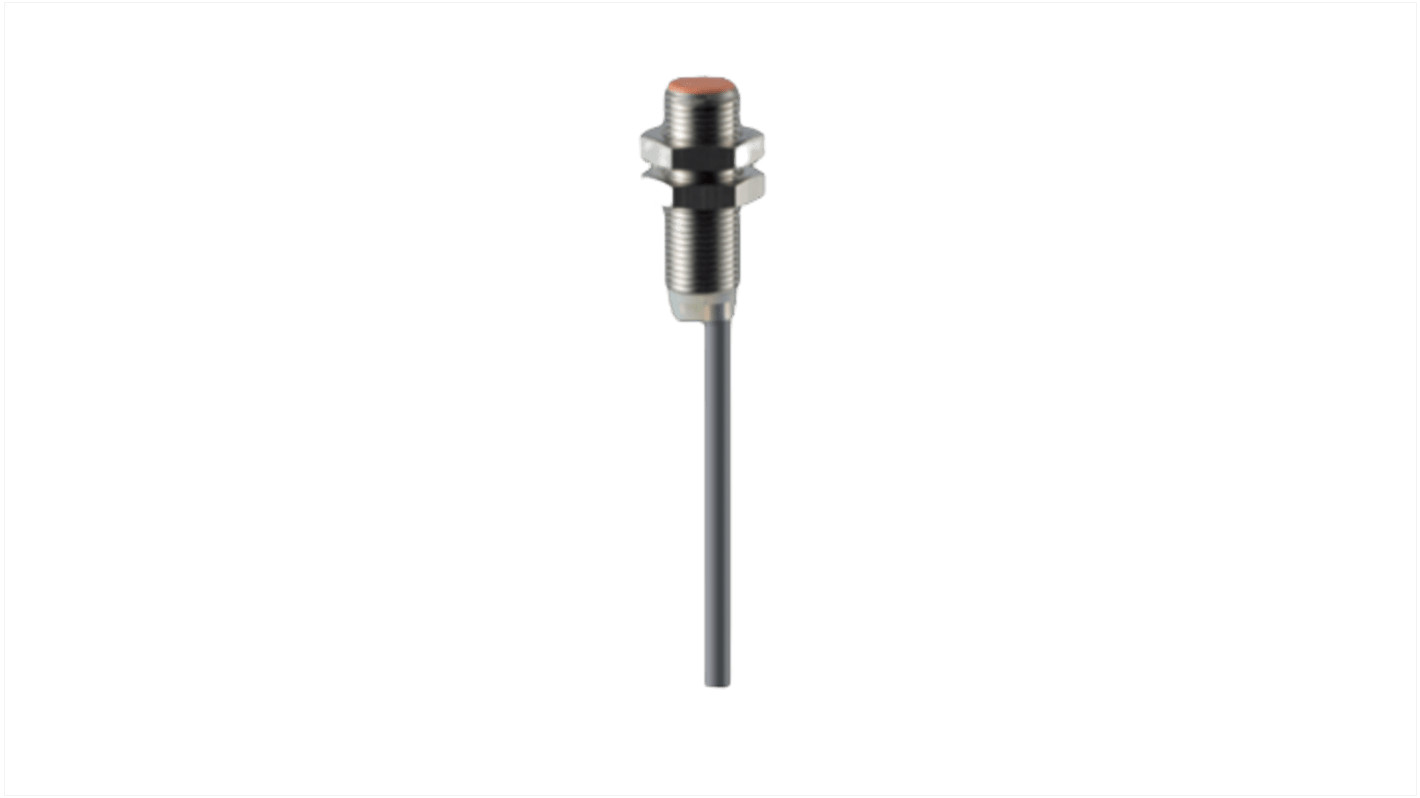 Sensore di prossimità induttivo cilindrico Schmersal IFL 2-12M-01P, design M12, uscita PNP, rilevamento 2 mm, IP67.