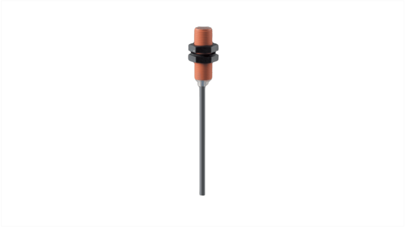 Schmersal IFL 4-120M-01P, sensore induttivo cilindrico M12, rilevamento 4 mm, alimentazione 10-30 V CC, grado di protezione IP67.