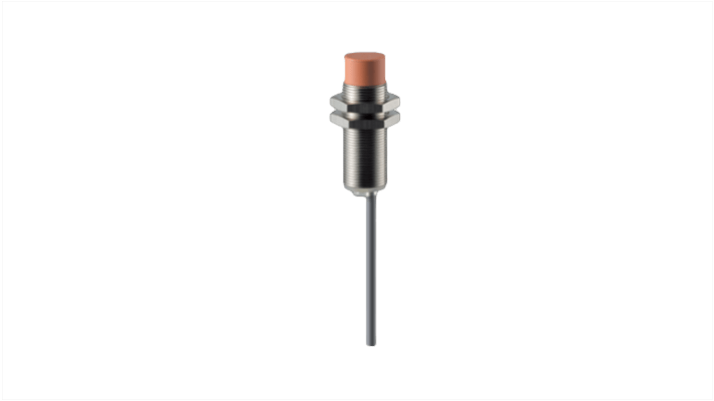 Sensore di prossimità induttivo cilindrico Schmersal IFL 8-18-10P, tecnologia PNP, gamma di rilevamento 8 mm, IP67.