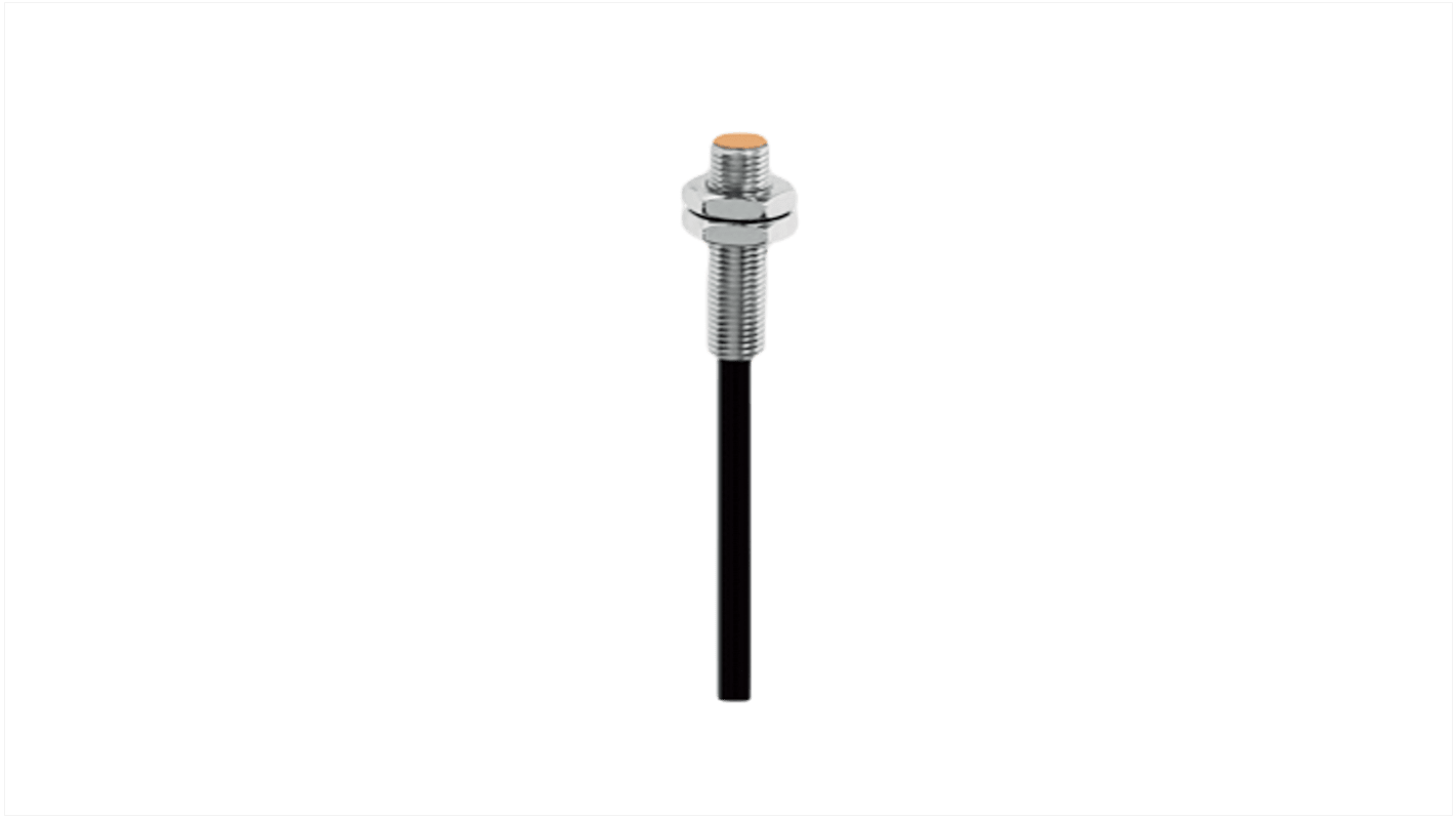 Sensore di prossimità induttivo cilindrico Schmersal IFL 2-8M-10N, tecnologia NPN, dimensione M8, rilevamento 2 mm, IP67.