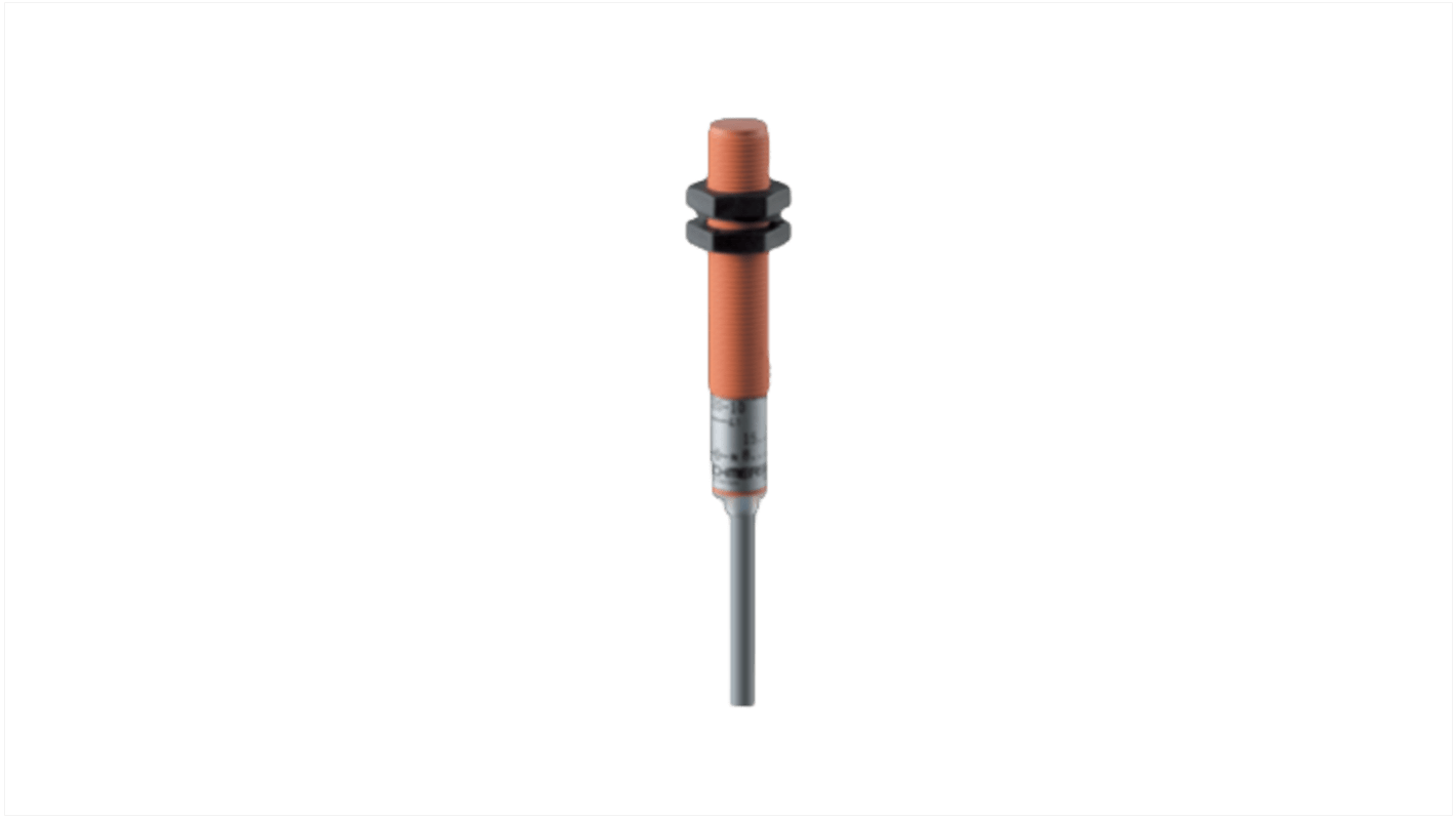 Sensore di prossimità induttivo cilindrico Schmersal IFL 4-120-10, M12 x 1, gamma di rilevamento 4 mm, IP67, alimentazione 15-250 V ac.