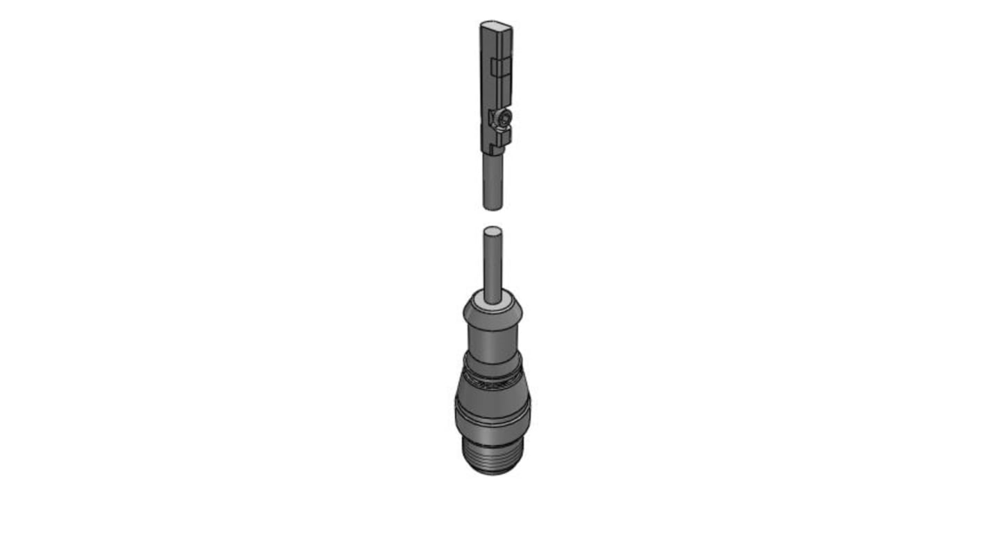 Sensore Turck BIM-UNR-AP6X-0.3-RS4 per cilindri pneumatici, montaggio semplice, uscita PNP, grado di protezione IP67.
