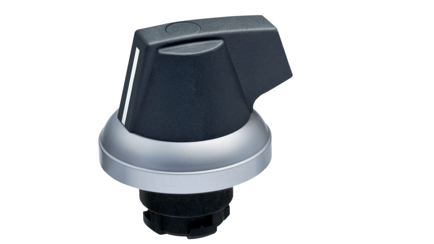 Selettore a 2 posizioni Schmersal EX-RWS21.1, design rotondo, diametro foro 22,3 mm, configurazione SPST, non illuminato.