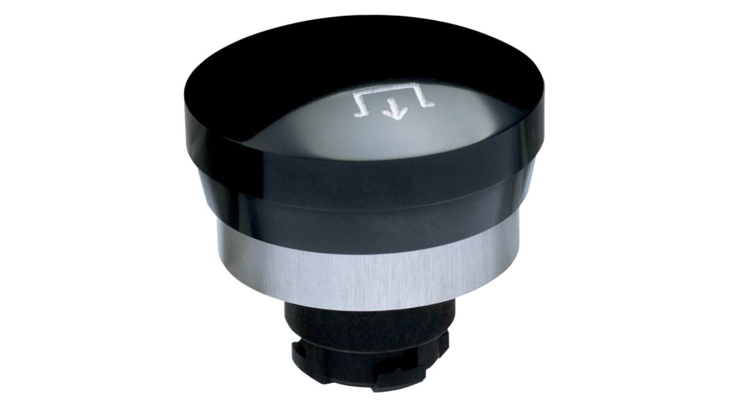 Schmersal EX-RDRZ45SW, attuatore a pulsante di emergenza rotondo, diametro foro 22.3 mm, colore grigio, certificato TUV e IEC Ex.
