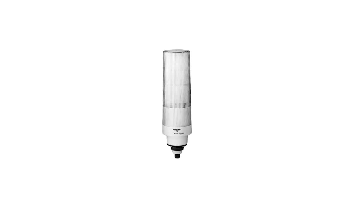 Torretta di segnalazione LED AUER Signal MT60-M12-24V DC, 3 elementi luminosi, IP66, montaggio M22, tensione 24 V c.c.