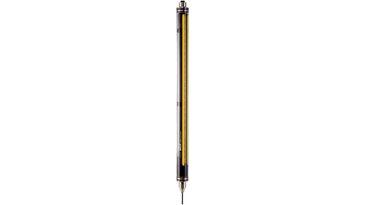 Barriera fotoelettrica Sick C4C-SB09030A10000, modello deTec4 Core, risoluzione 30 mm, distanza rilevamento 12,5 m, IP69K.