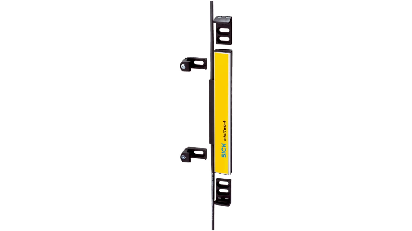 Barriera fotoelettrica Sick C4MT-02414ABB04DE0, risoluzione 14 mm, campo 5 m, montaggio con staffe C-fix o L-fix.