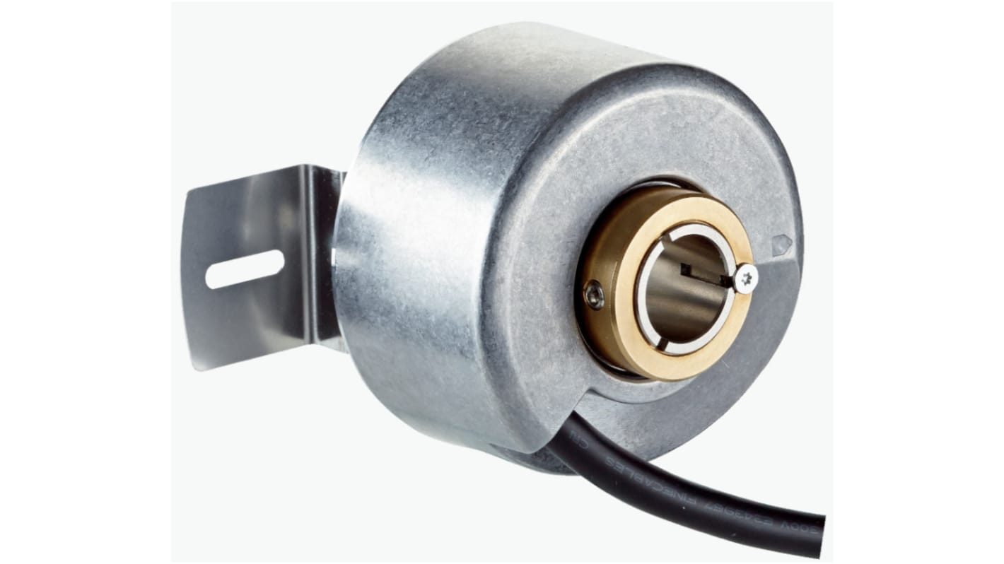 Encoder incrementale Sick DBS60E-RGEZ00S85, 100 impulsi/giro, montaggio a flangia, IP65, 60 mm di diametro.
