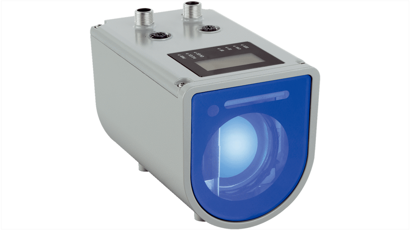 Sensore di distanza rettangolare Sick DT1000-S11102, rilevamento laser fino a 155 m, montaggio a pannello, IP65/IP67.