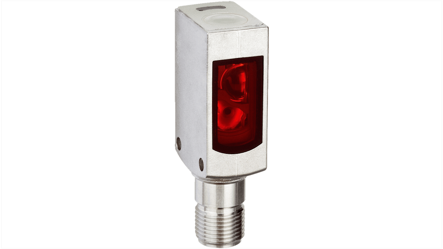 Sensore fotoelettrico rettangolare Sick WTB4S-3N2162V, con uscita NPN, grado di protezione IP66-69, montaggio a pannello.