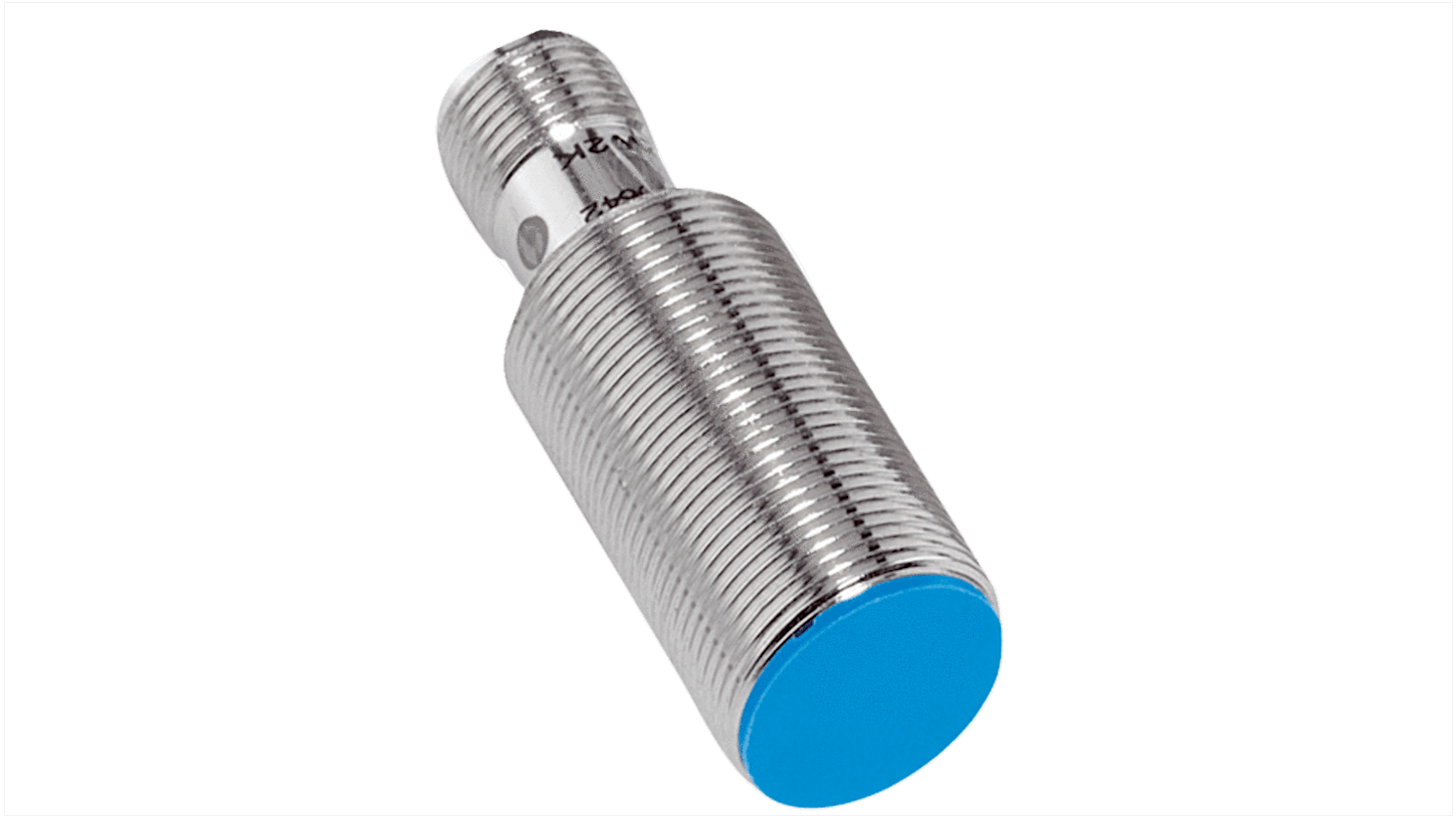 Sensore di prossimità induttivo cilindrico Sick IME18-05BNOZC0K, NPN, M18, 5 mm, IP67, montaggio a filo, connettore M12.