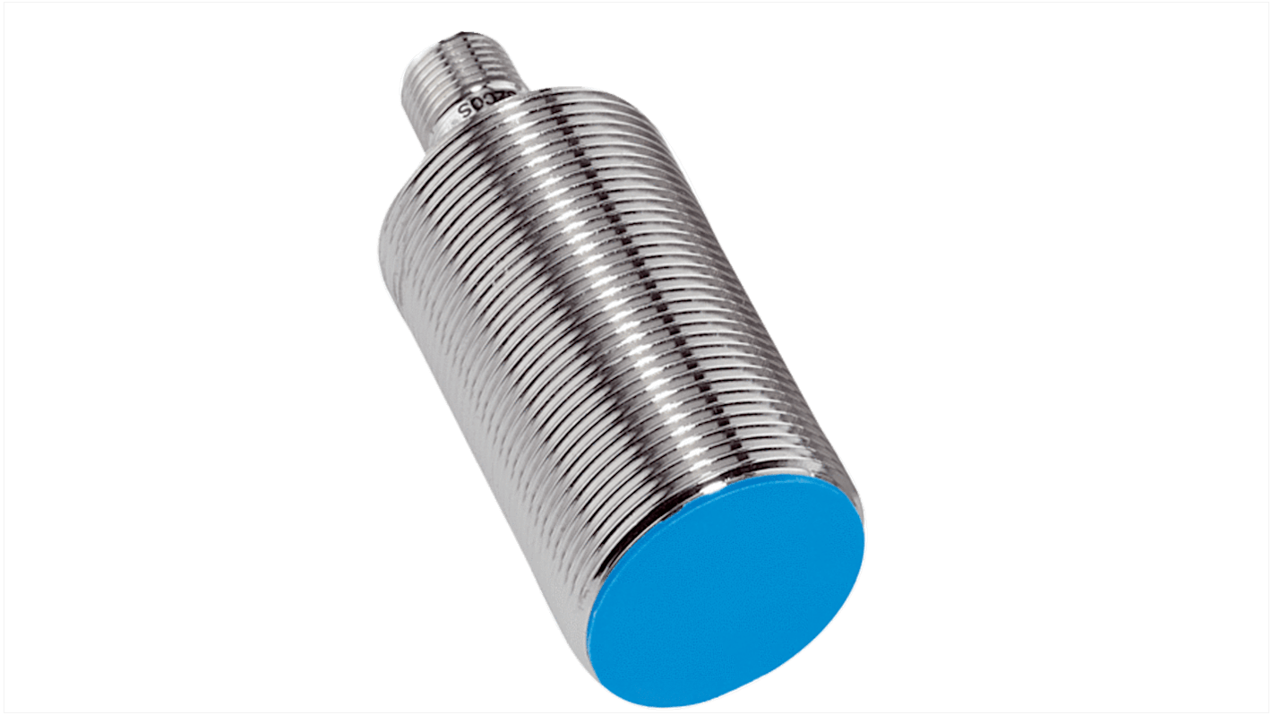 Sensore di prossimità induttivo cilindrico Sick IME30-10BNSZC0S, NPN, M30, 10 mm, IP67, montaggio a filo, connettore M12.