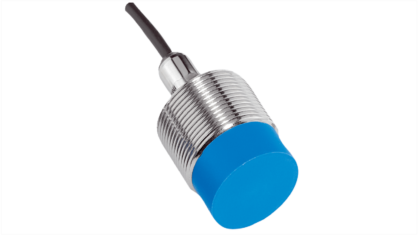 Sensore di prossimità induttivo cilindrico Sick IME30-15NNSZW2K, M30 x 1.5, rilevamento 15 mm, IP67, alimentazione 10-30 V CC.