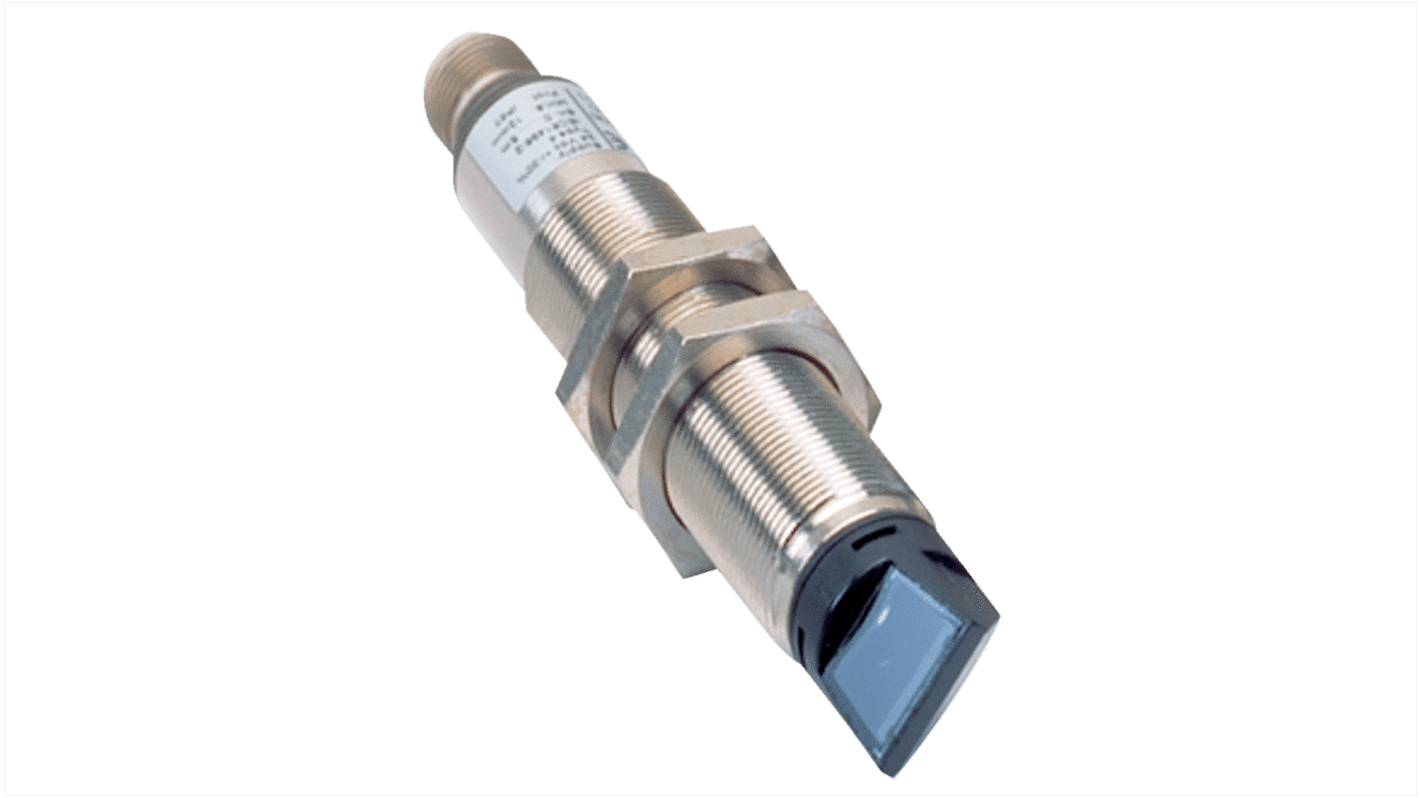Scanner laser di sicurezza Sick L21E-11MA1A, tipo 2, rilevamento fino a 7 m, IP 67, alimentazione 24 V c.c., dimensioni 107,7 x 18 mm.