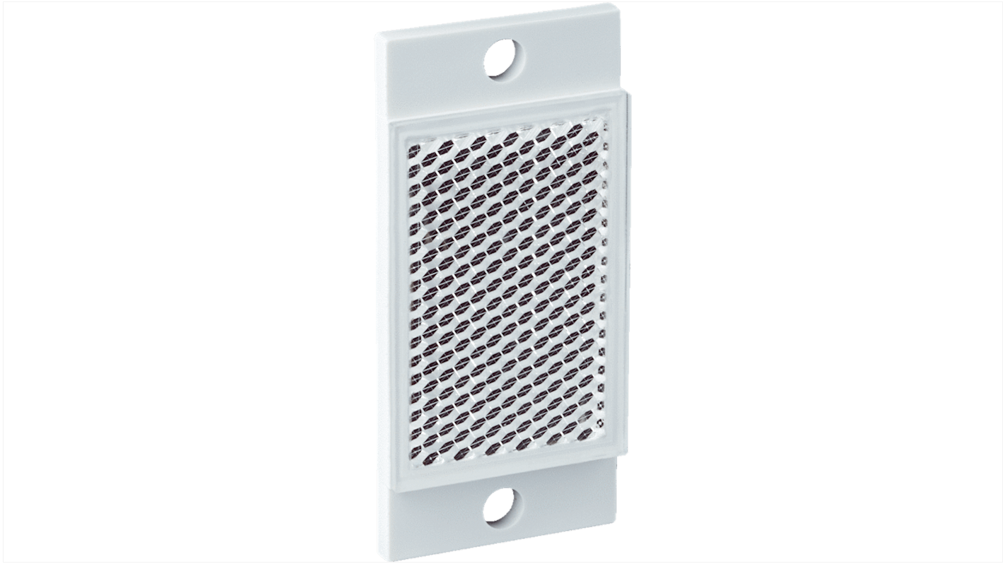 Riflettore Sick PL19F per sensori, attacco a vite, materiale PMMA/ABS, operatività da -30 a +65 gradi Celsius.
