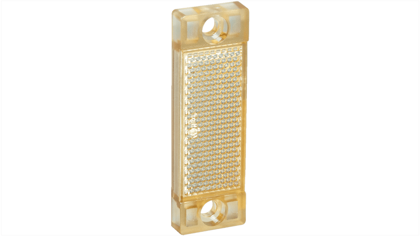 Riflettori Sick PL20F-CHEM per sensori, attacco a vite, resistenti a agenti chimici, montaggio a telaio, operativi da -20 a +140 °C.
