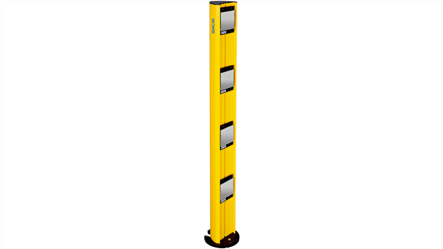 Barriera fotoelettrica Sick PM3S13-00430040, design compatto, 4 fasci, lunghezza 1.285 m, montaggio indipendente, protezione su più lati.