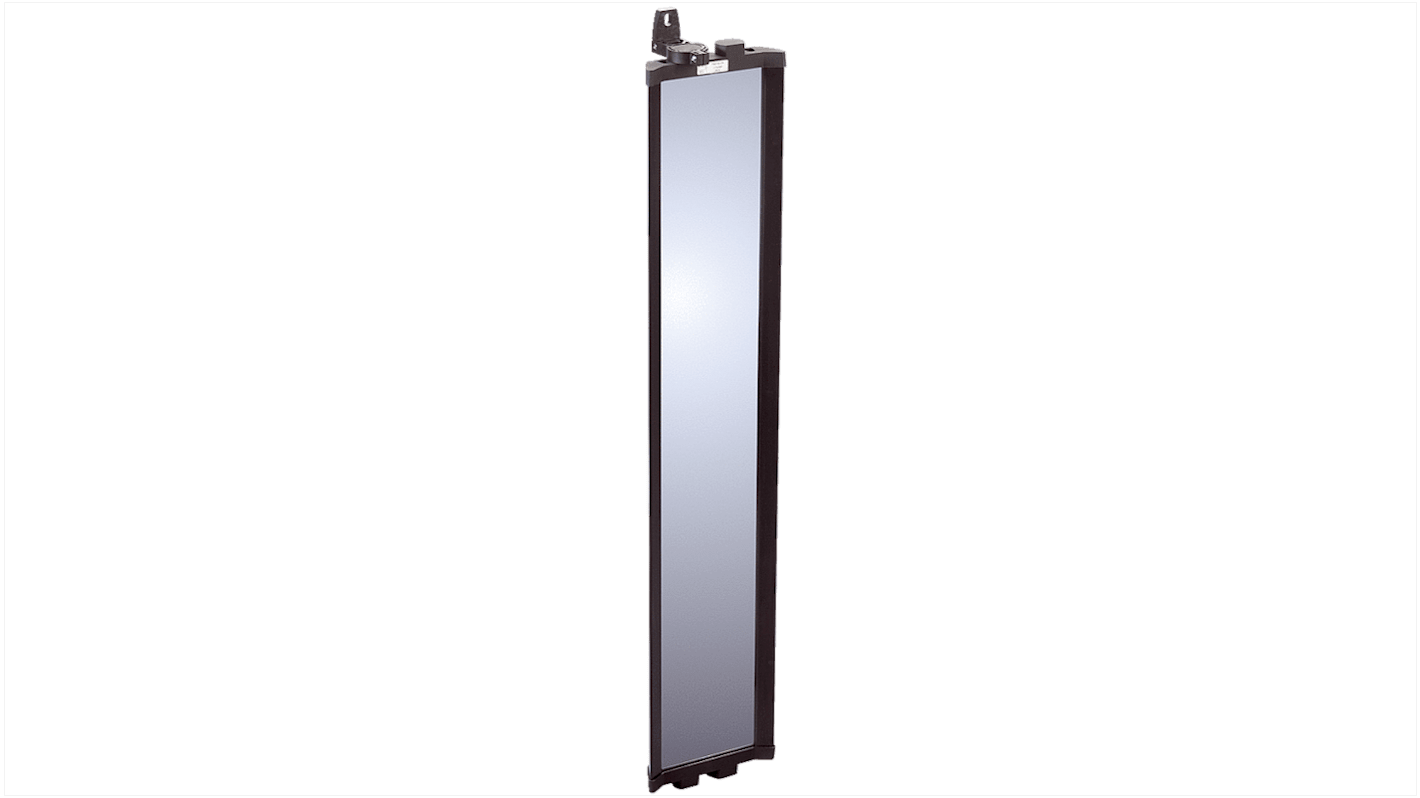 Specchio deflettore Sick PNS125-184 per sensori, campo di scansione 4-15 metri, montaggio a telaio con supporto girevole.