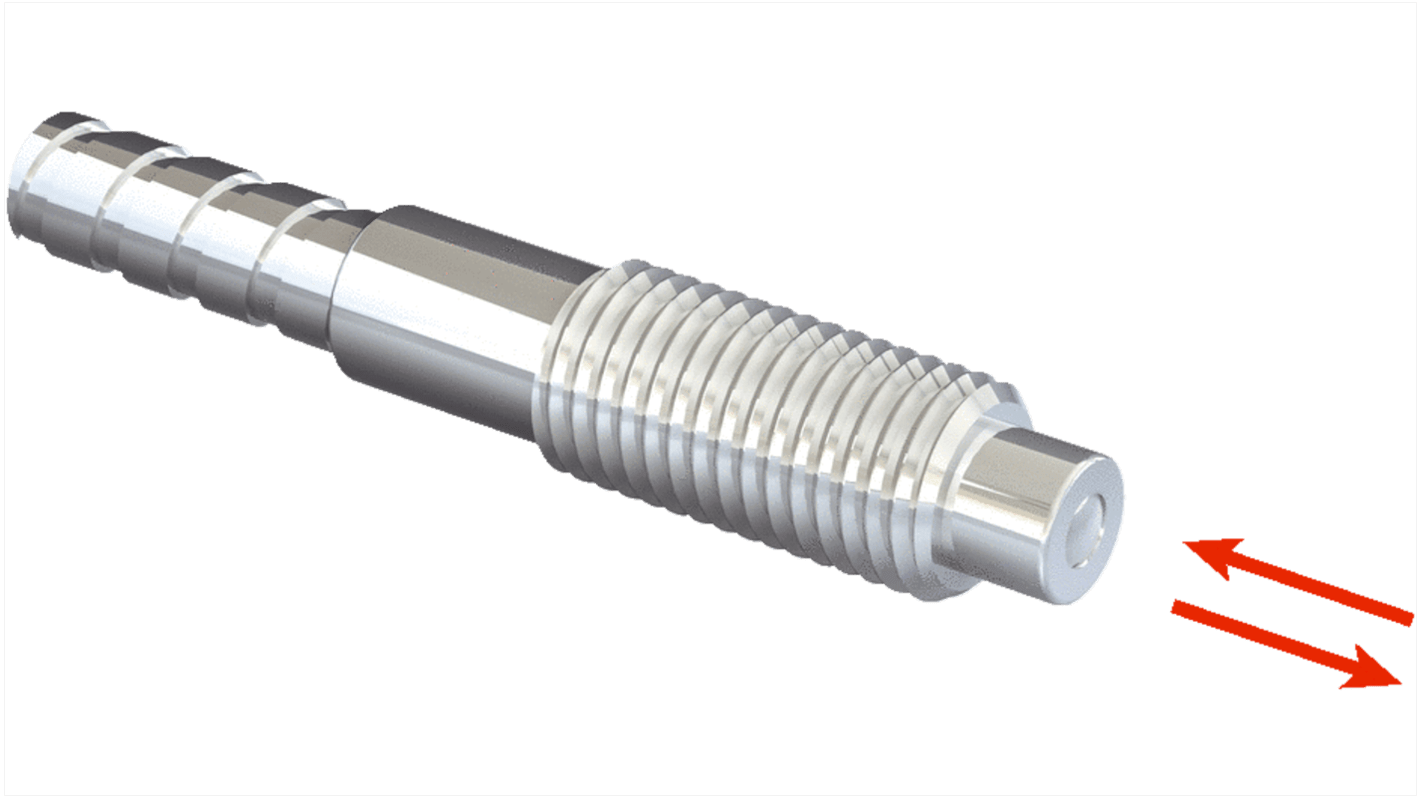 Sensore per fibre ottiche Sick LL3-DW01, M6 in vetro, rilevamento 400 mm, montaggio su cavo, temperatura operativa -40/+210 gradi.