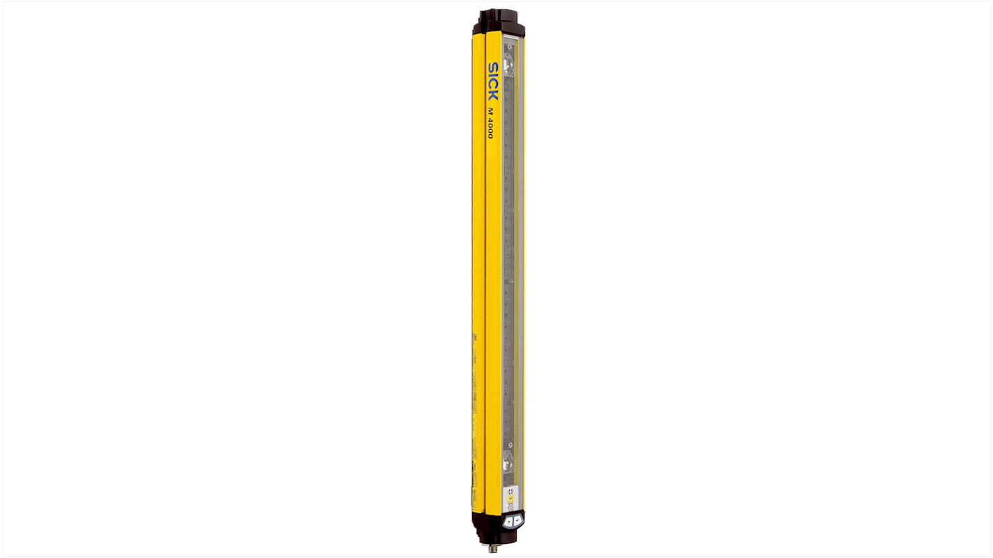Barriera fotoelettrica Sick M40E-034030RR0, tre fasci, campo di rilevamento 0.5-70m, dimensioni 972x55.5x52mm, tensione 24V c.c.