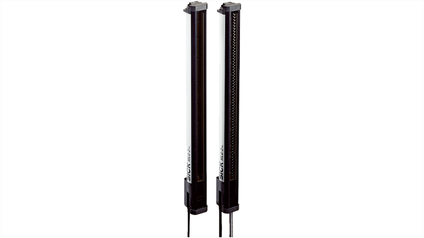 Griglia luminosa Sick MLG10A-0290R10501, rilevamento 290 mm, LED, IP65/IP67, dimensioni 404.4 x 34 mm.