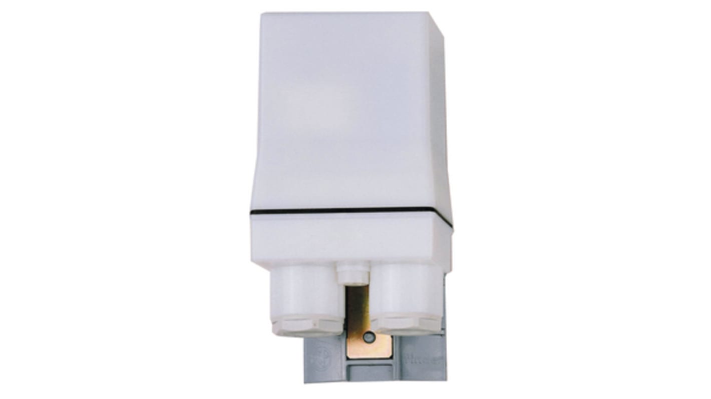 Finder 10.41.8.230.0000, interruttore crepuscolare 230 V, 1 canale, uscita 1 NA 16A, regolazione 1-80 lux.