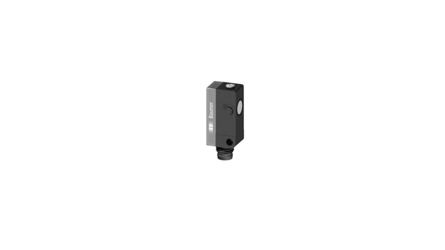 Sensore di prossimità a ultrasuoni Baumer UNDK 10U6914/S35A, rilevamento 20-200 mm, uscita 0-10 V, grado di protezione IP67.