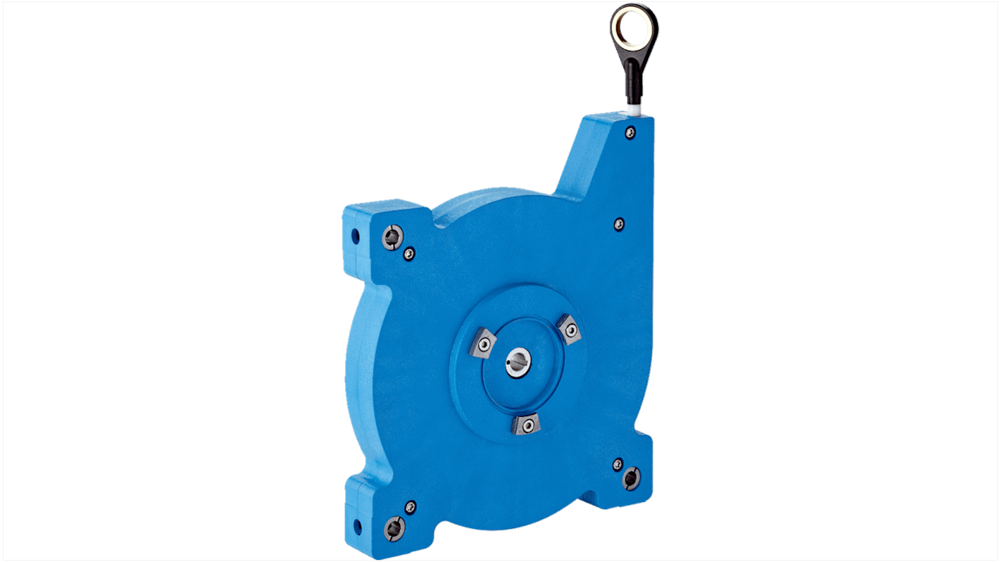 Encoder a filo Sick MRA-G190-110D3, tecnologia assoluta, servoflangia con albero da 6 mm, campo di misura 0-10 m, IP50.