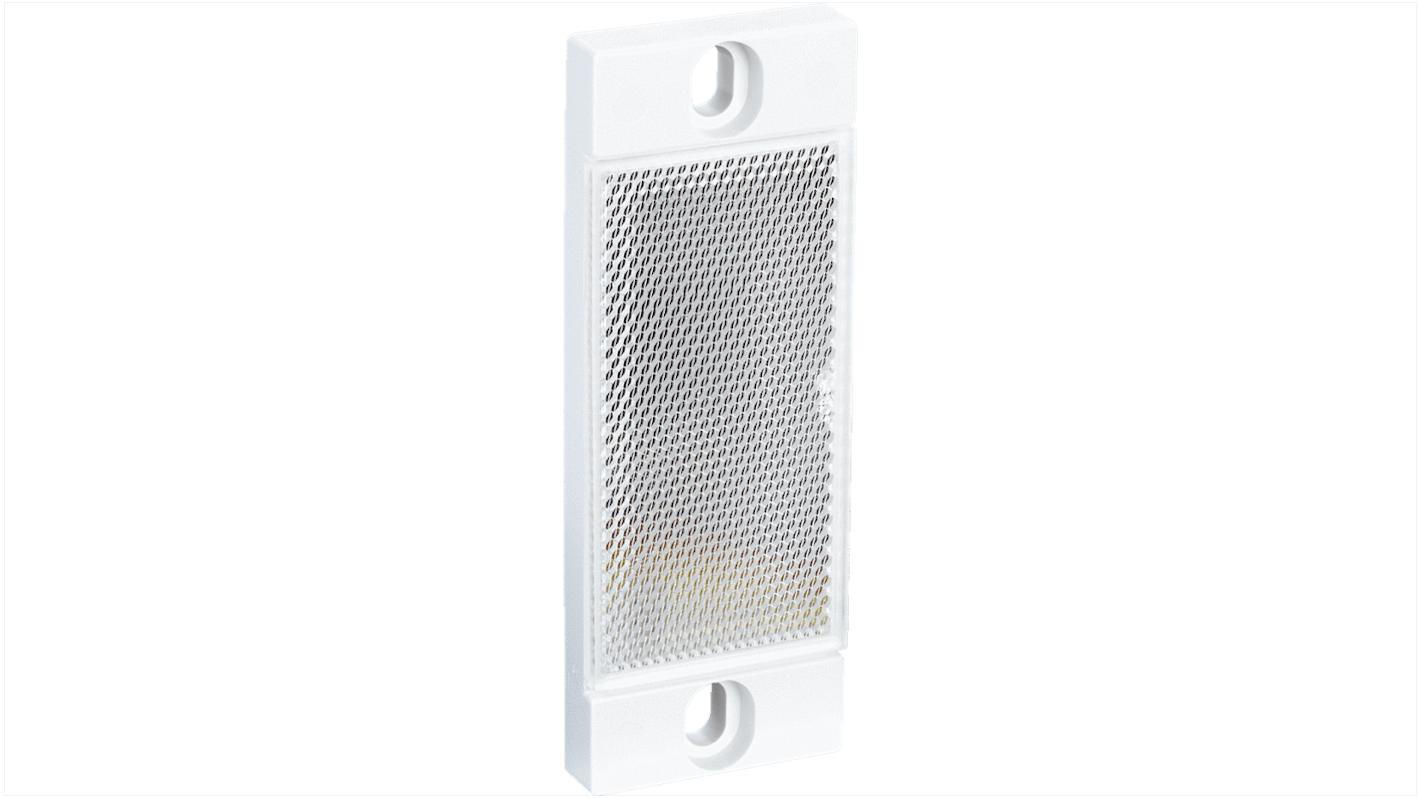 Riflettore triplo fine Sick PL30F, montaggio a vite, resistente a agenti chimici, temperatura -30°C/+65°C, materiale PMMA/ABS.