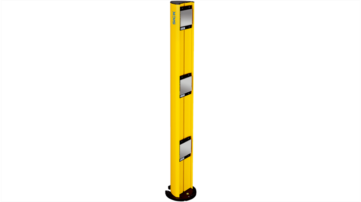 Barriera fotoelettrica Sick PM3S11, 3 fasci, design compatto, lunghezza 1.185 m, montaggio indipendente, connettore M12.