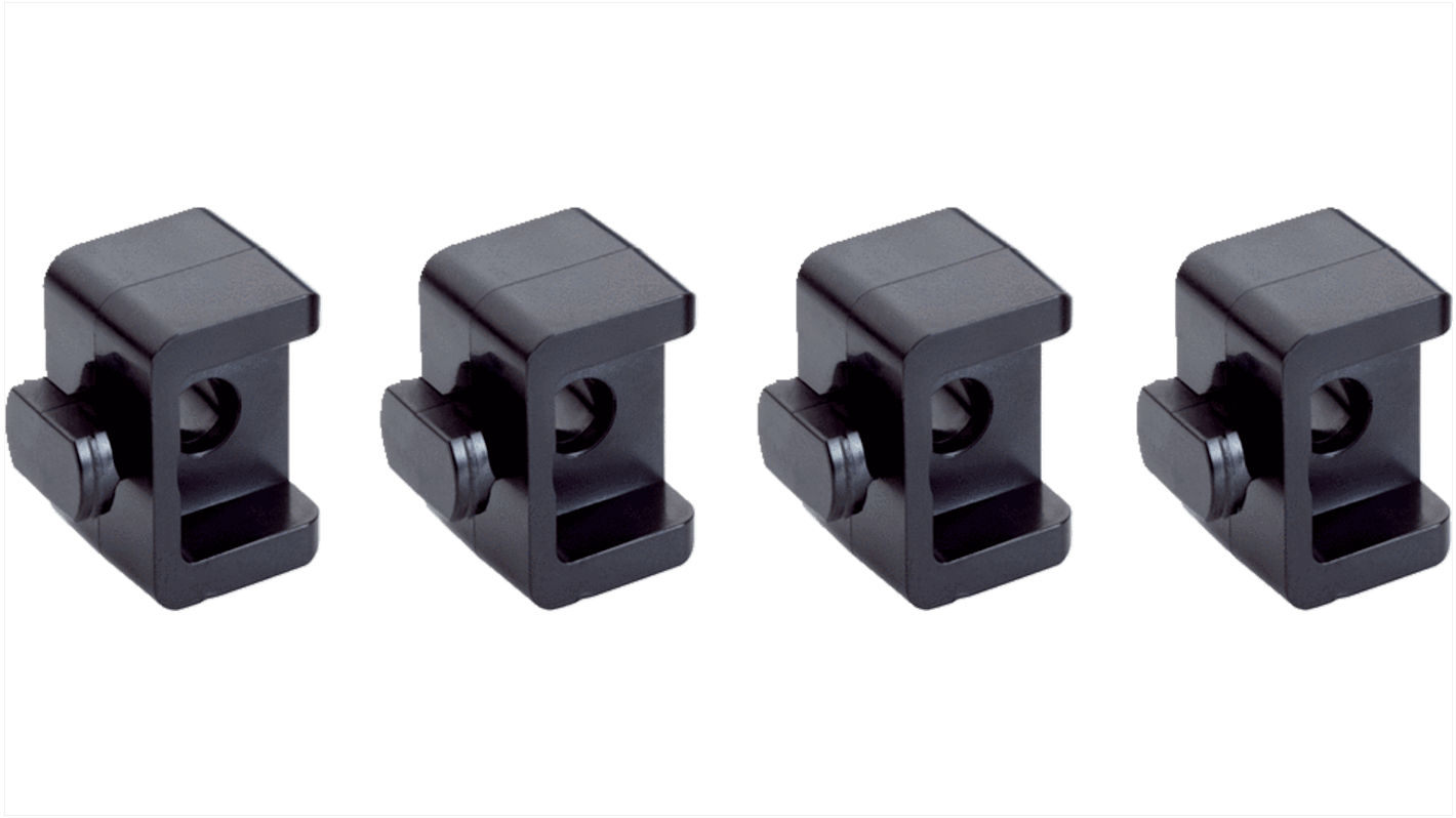 Staffa Sick BEF-SLG2-SET1 per montaggio sicuro di griglie luminose SLG-2 in applicazioni industriali.